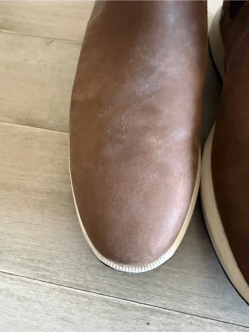 Men's Johnston and Murphy Brown Chelsea Boots - Casual Slip-On Ankle Shoes
